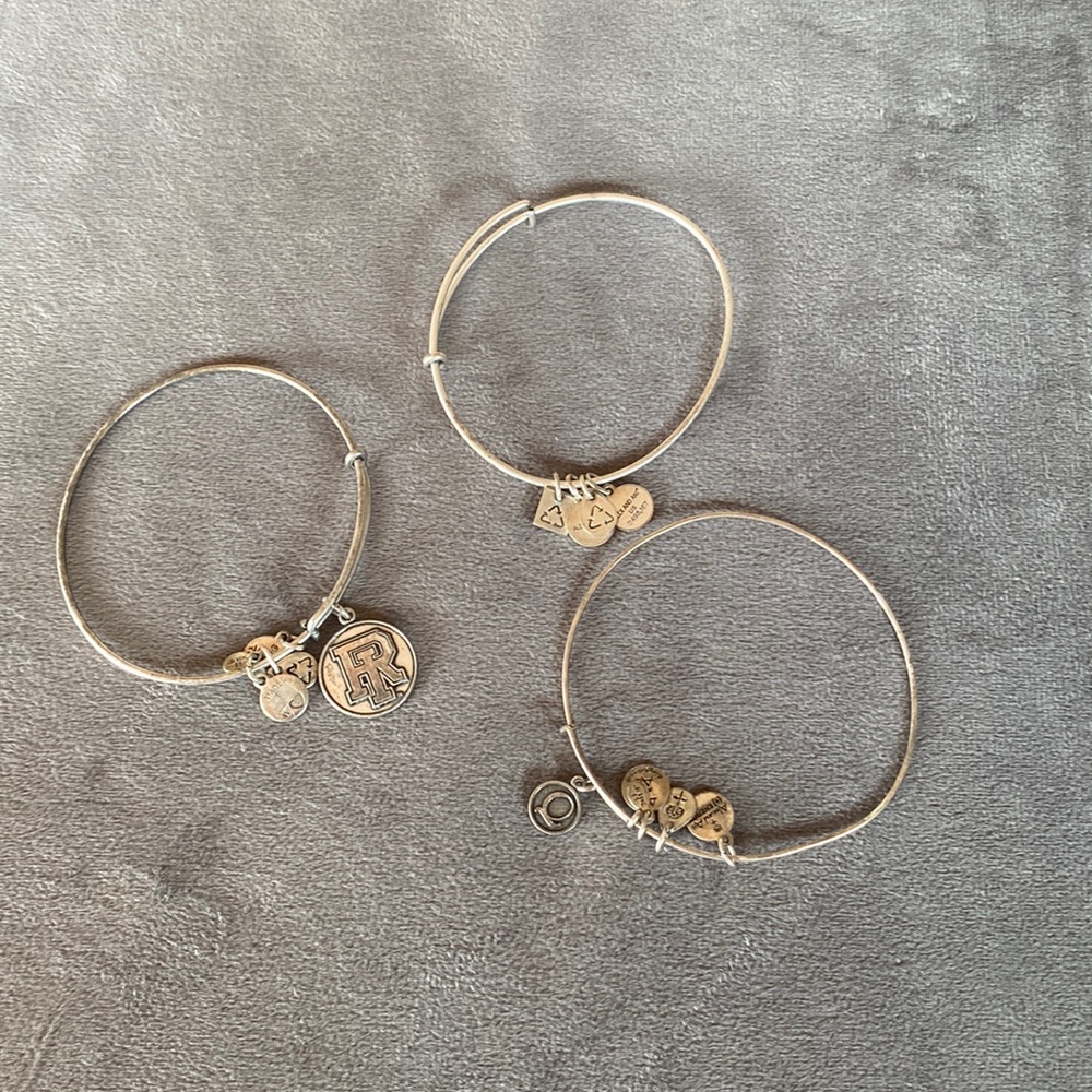 Set of 3 Alex and Ani Bracelets